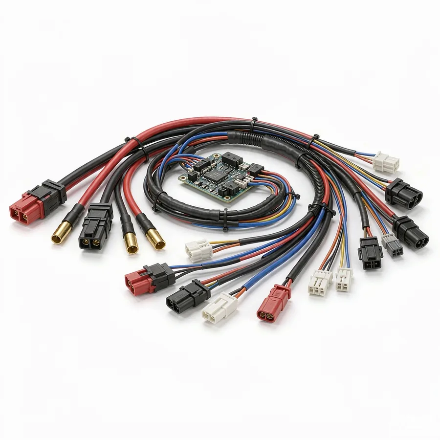 BMS Harness, Connectors & Terminal Protectors — YBNIU supplier