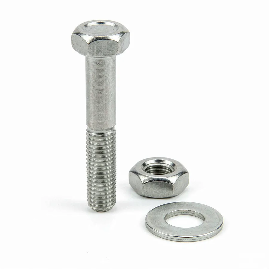 304 Stainless Steel Hex Bolt M8×20 (GB/T 5783)