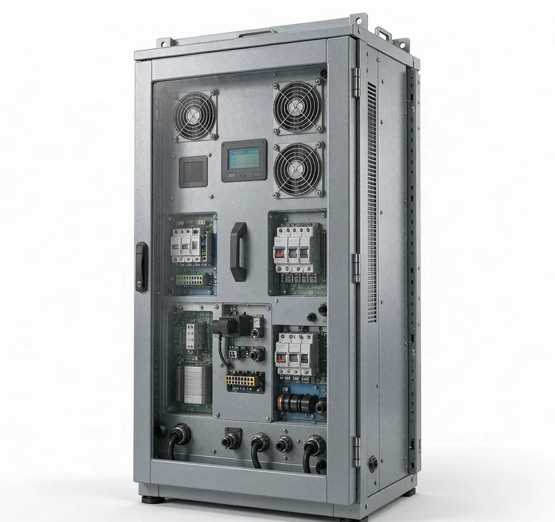 10kW Three-Phase Hybrid Inverter (48V/96V, Commercial) — YBNIU supplier
